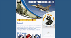 Desktop Screenshot of militaryflighthelmets.net